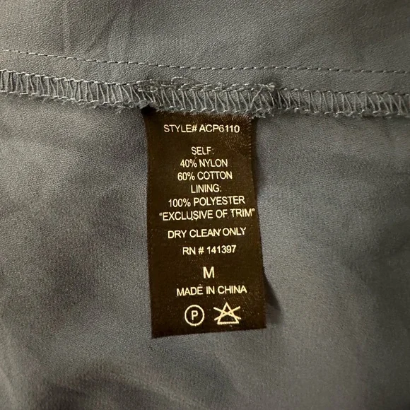 ASTR Blue Lace Romper - Picture 8 of 8